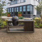 Big Green Egg Kamado Aluminium kitchen work station