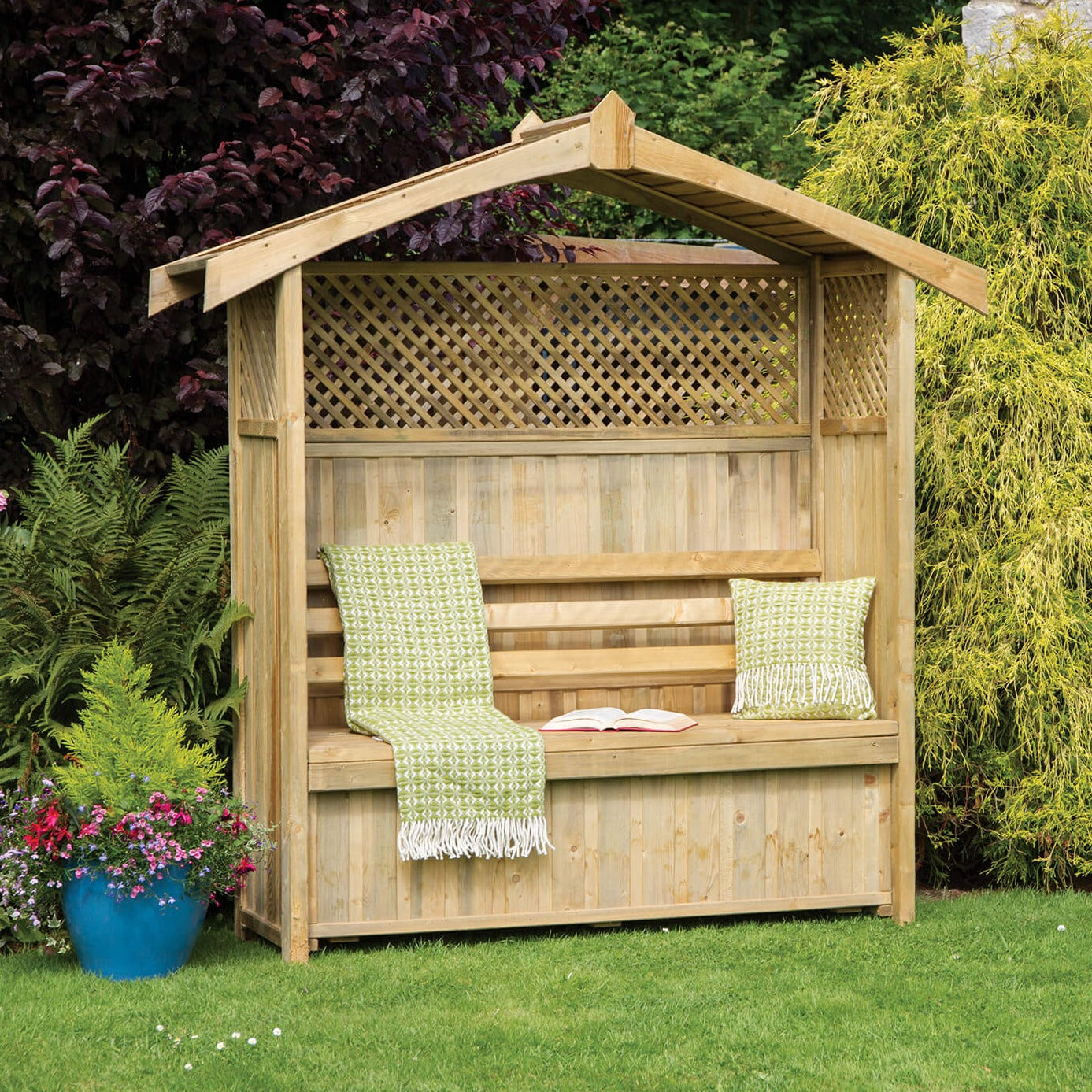 Hampshire Arbour with Storage Box (7714116927681)