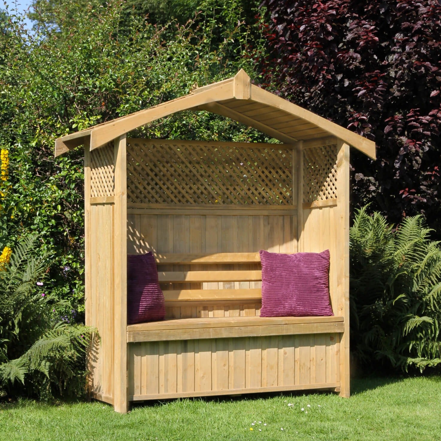Hampshire Arbour with Storage Box (7714116927681)