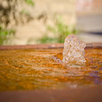 British Corten Steel Square Water Table