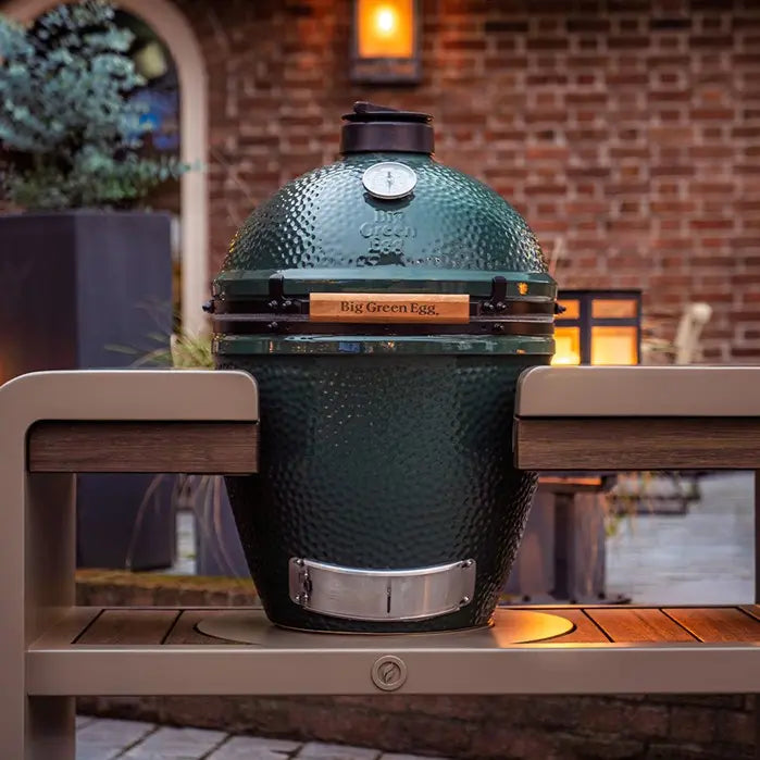 Big Green Egg Kamado Corten steel kitchen work station