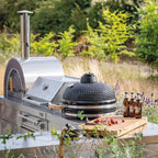 American style outdoor modular kitchen range