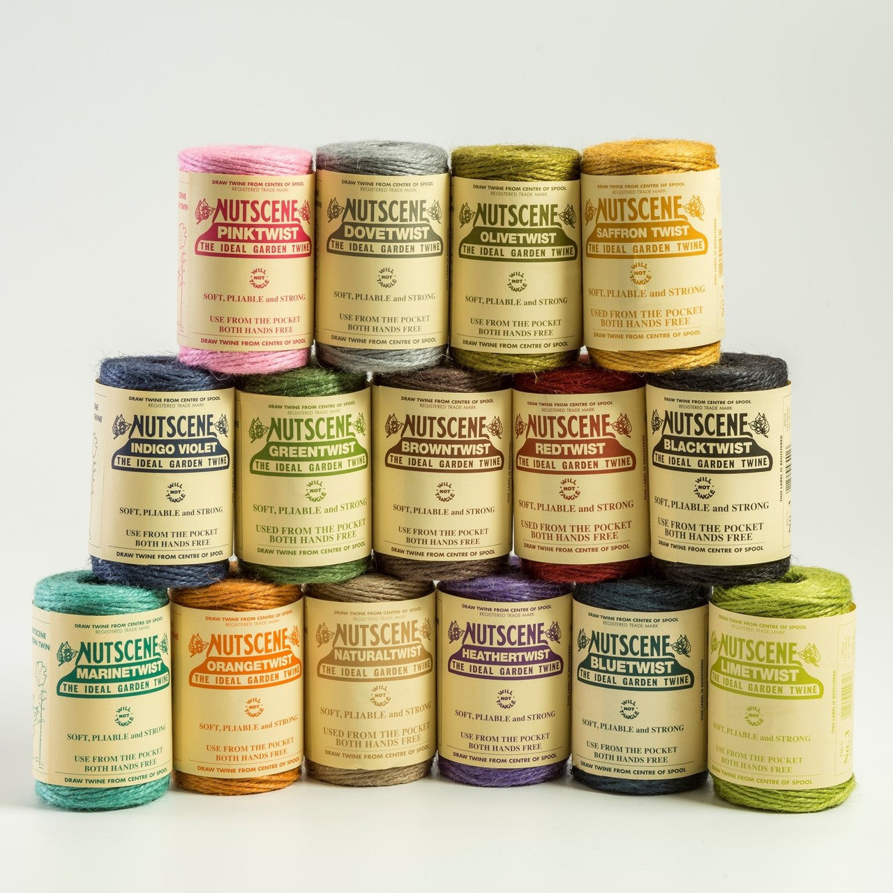 Ball of Saffron Heritage Twine 130m (7716827988161)