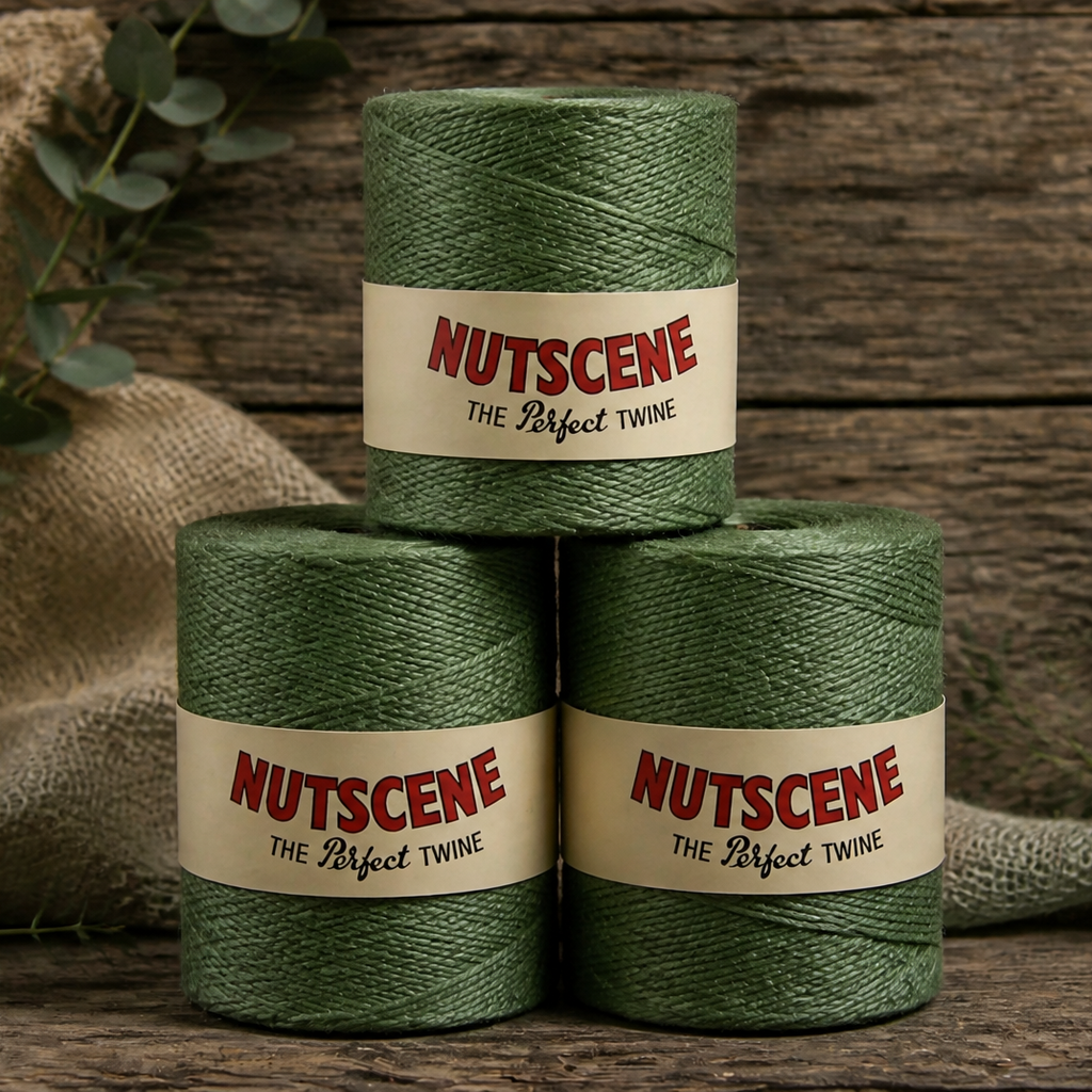 Large Spool Greentwist 3ply Jute Twine 600m