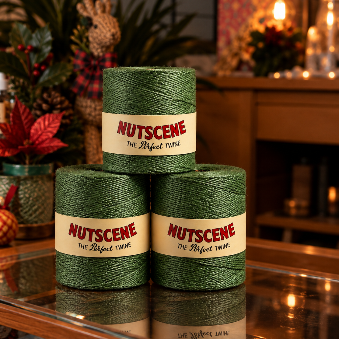Large Spool Greentwist 3ply Jute Twine 600m