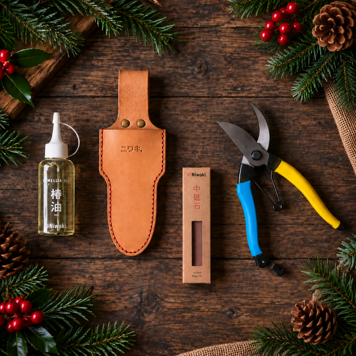 Niwaki Quick-Draw Pruning Christmas Gift Set