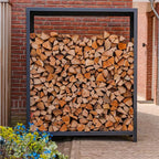 Coated Steel Upright Logg Log Store
