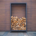 Coated Steel Upright Logg Log Store