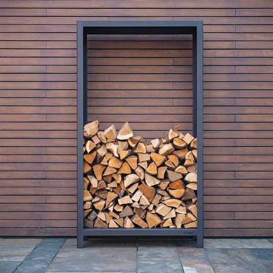 Coated Steel Upright Logg Log Store