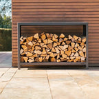 Coated Steel Upright Logg Log Store