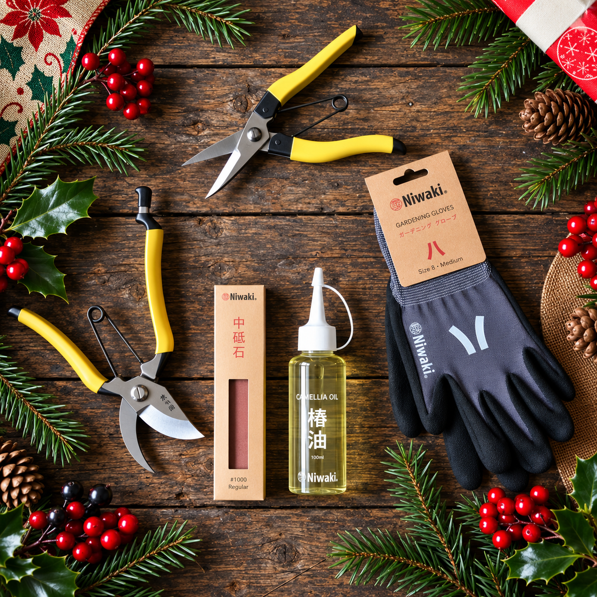 Deluxe Niwaki Pruning Christmas Gift Set