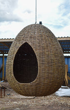 Woven Willow Freestanding Nest Pod (15065105236353)