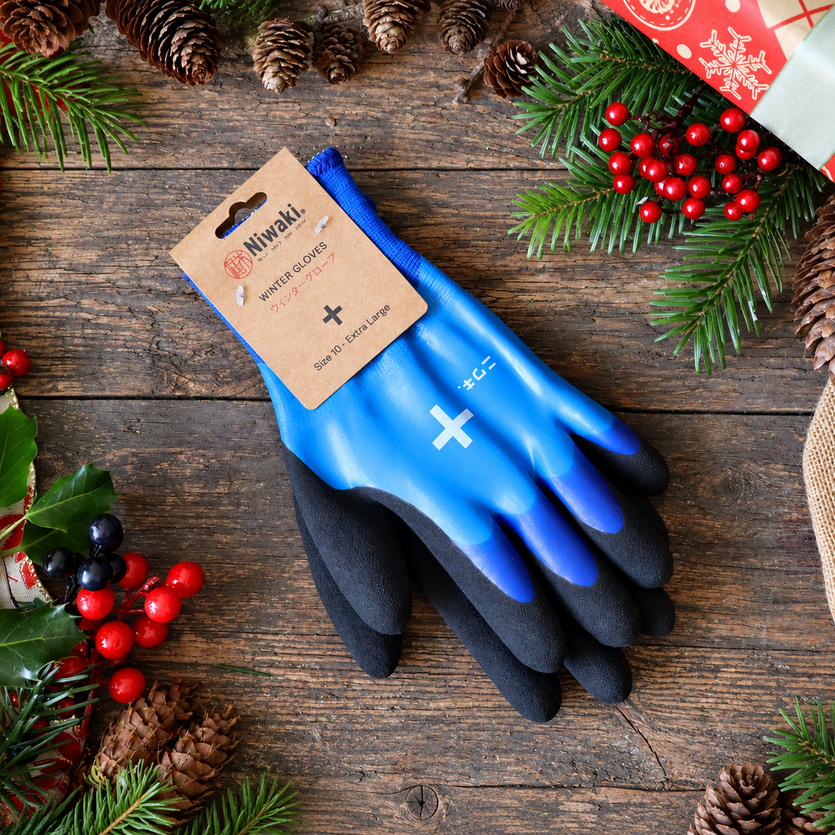 Niwaki Nitrile Grip Winter Gardening Gloves