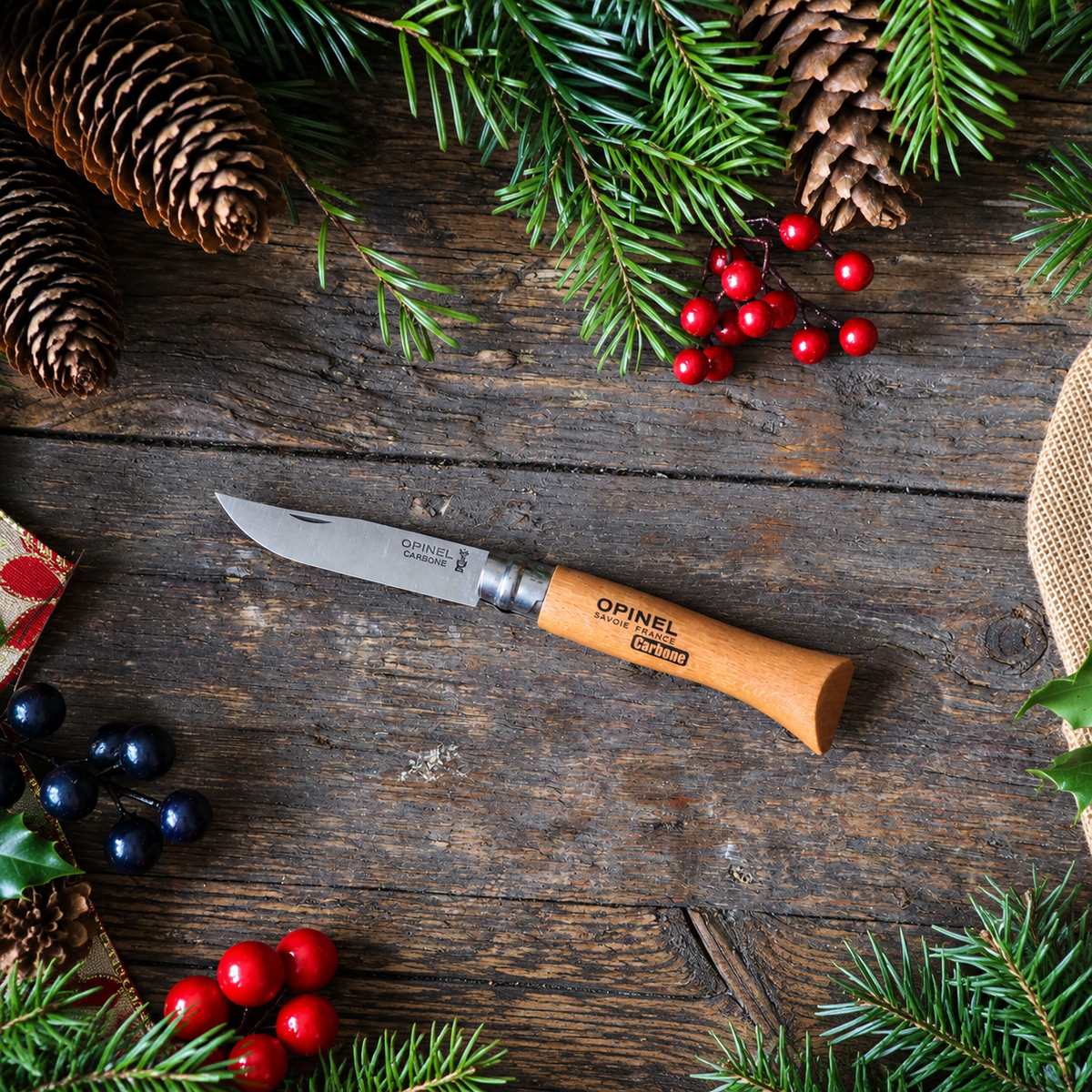 Opinel No.8 Carbon Steel Pocket Knife