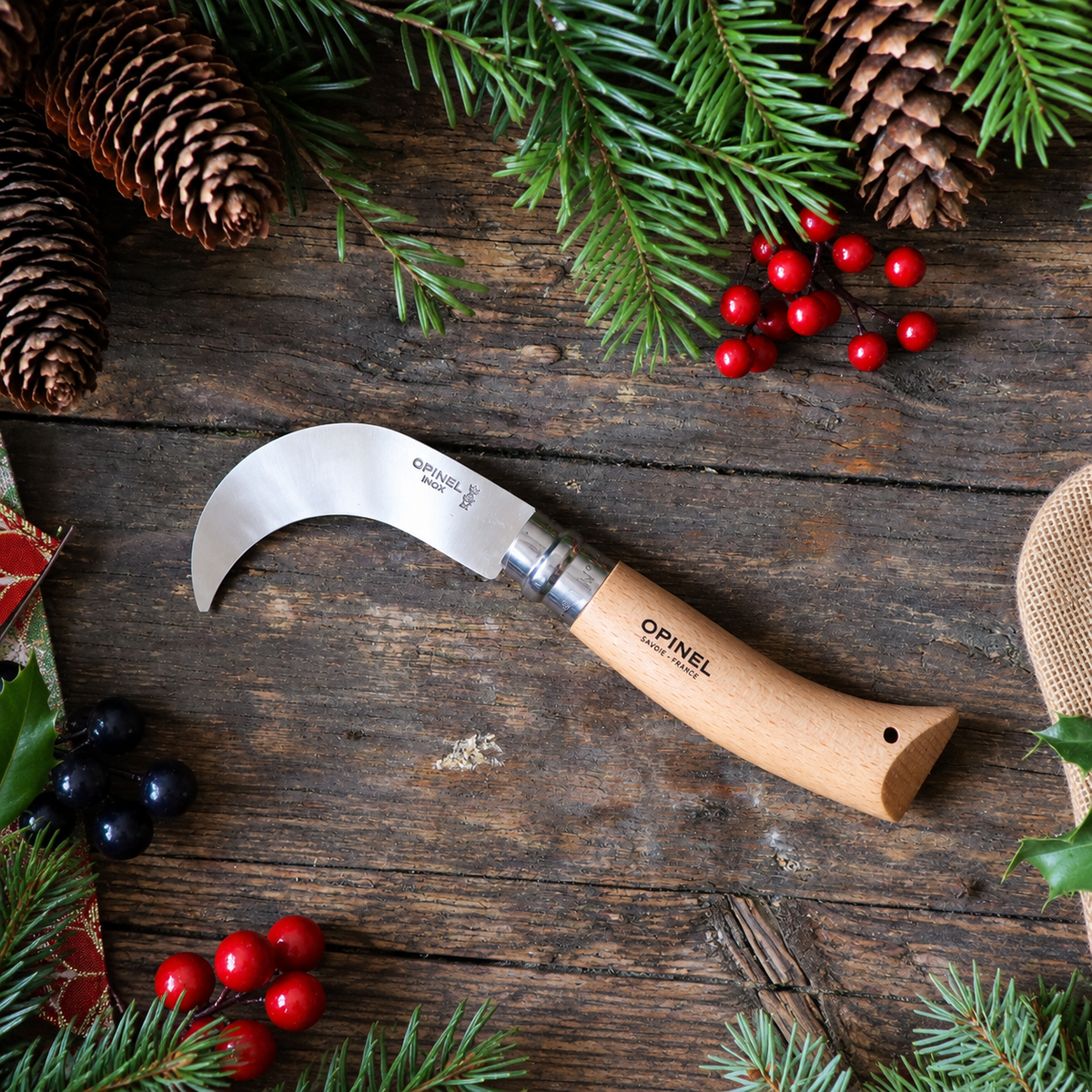 Opinel No.10 Pruning Billhook Knife