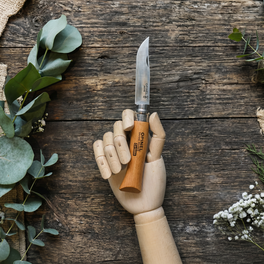 Opinel No.6 Carbon Steel Pocket Knife