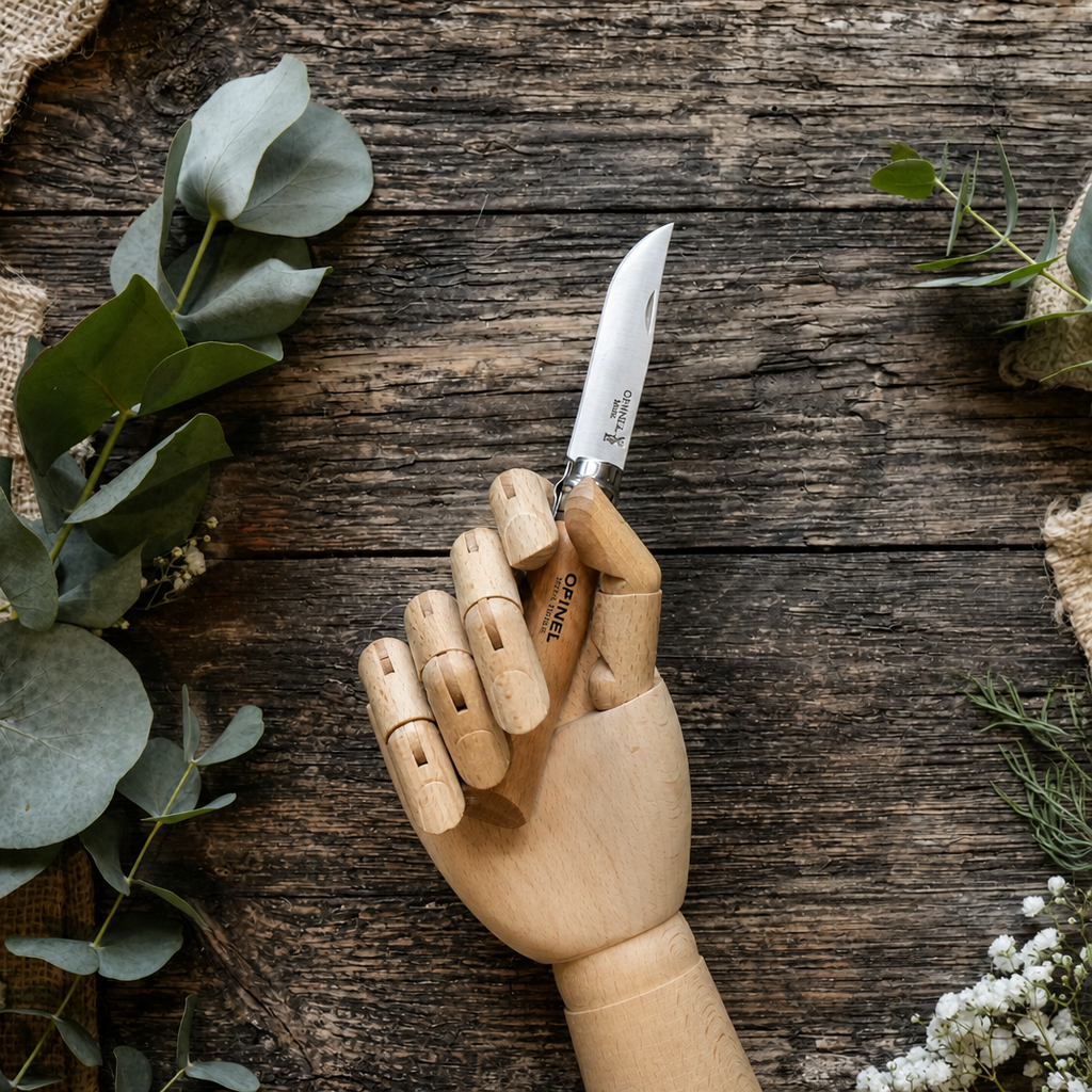 Opinel No.8 Carbon Steel Pocket Knife