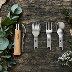 Opinel No.8 Pocket Knife and Picnic+ Spork Set