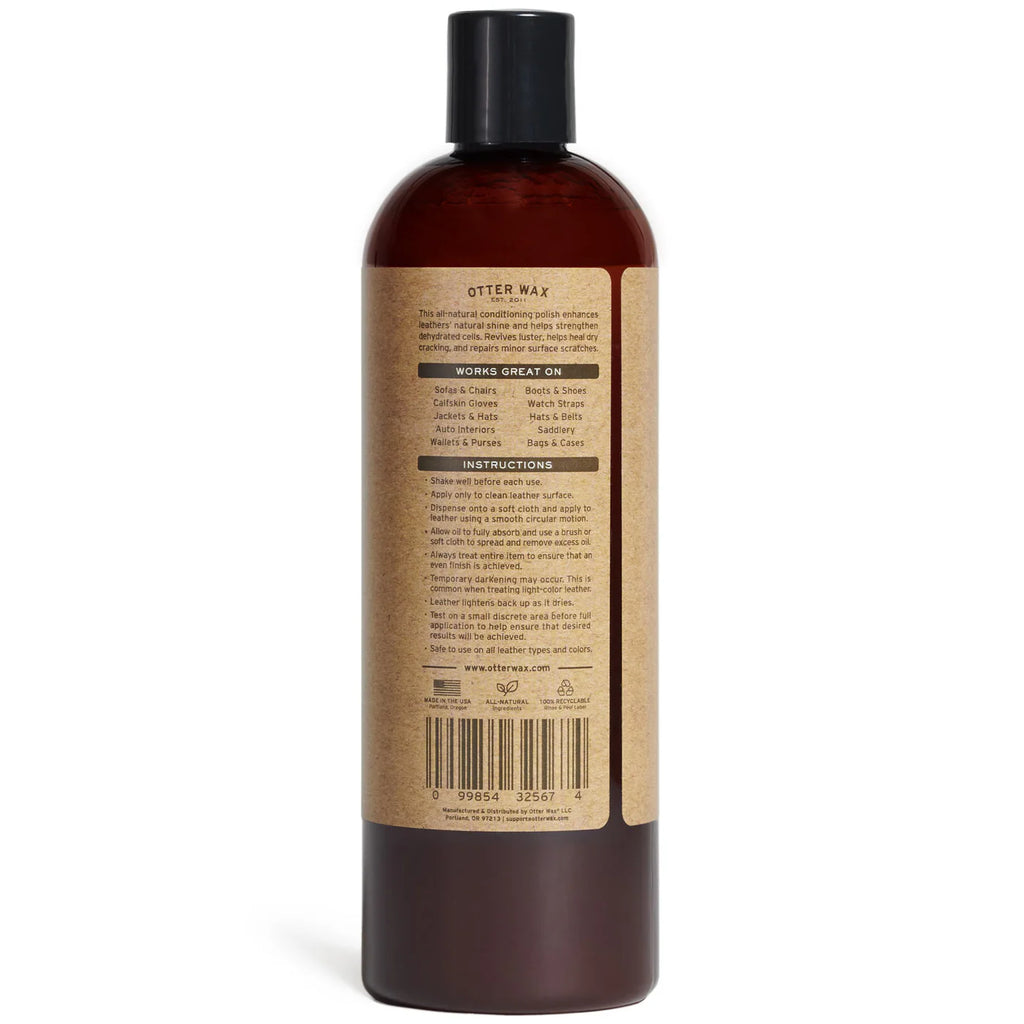 Otter Wax Conditioning Leather Oil (10475797807297)