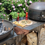 Complete outdoor kitchen with dome oven (10150373687489)