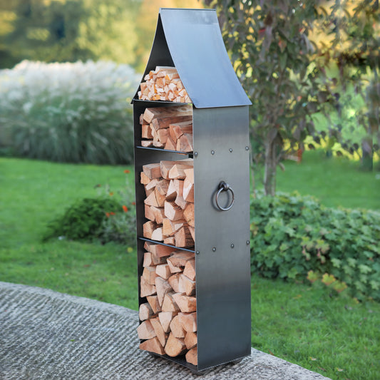 Steel Pagoda Log Store (7707189018817)