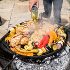 Plain Jane Fire Bowl with BBQ Rack (7707780088001)