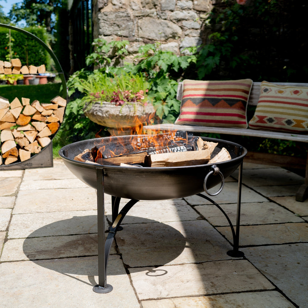Plain Jane Fire Bowl with BBQ Rack (7707780088001)