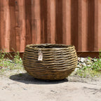 Small Woven Willow Round Planter (15038401905025) (15038517019009)
