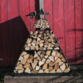 Steel Pyramid Triangular Log Store (7707190722753)