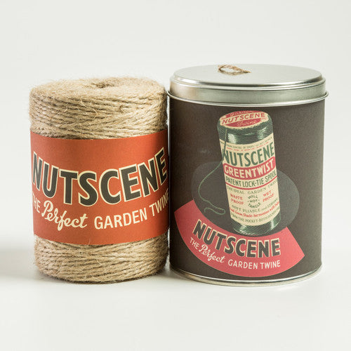 Twine in a Tin Retro Style Natural 2ply Twine 200M