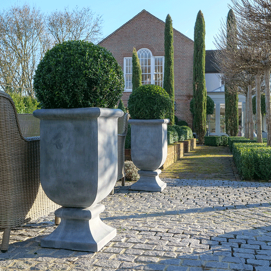 Roma Galvanised Steel Planter