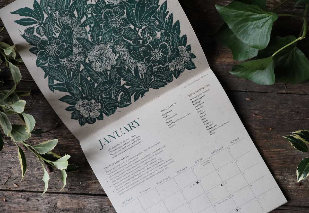 Growing through the seasons 2027 Gardening Calendar