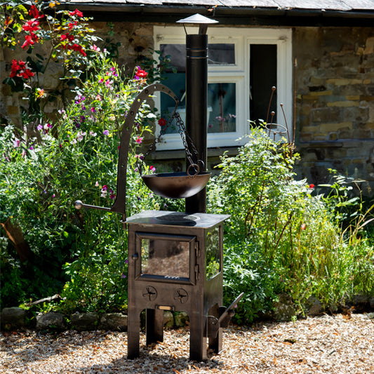 Small Outdoor Wood Burner BBQ Kitchen (10150238879937)