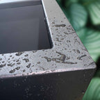 Nappa Powder Coated Steel Cube Box Planter