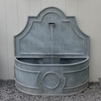 Tiber Galvanised Zinc Curved Water Fountain (10171994800321)