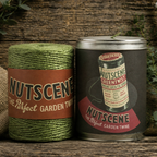 Twine in a Tin Retro Style Green 2ply Twine 200M