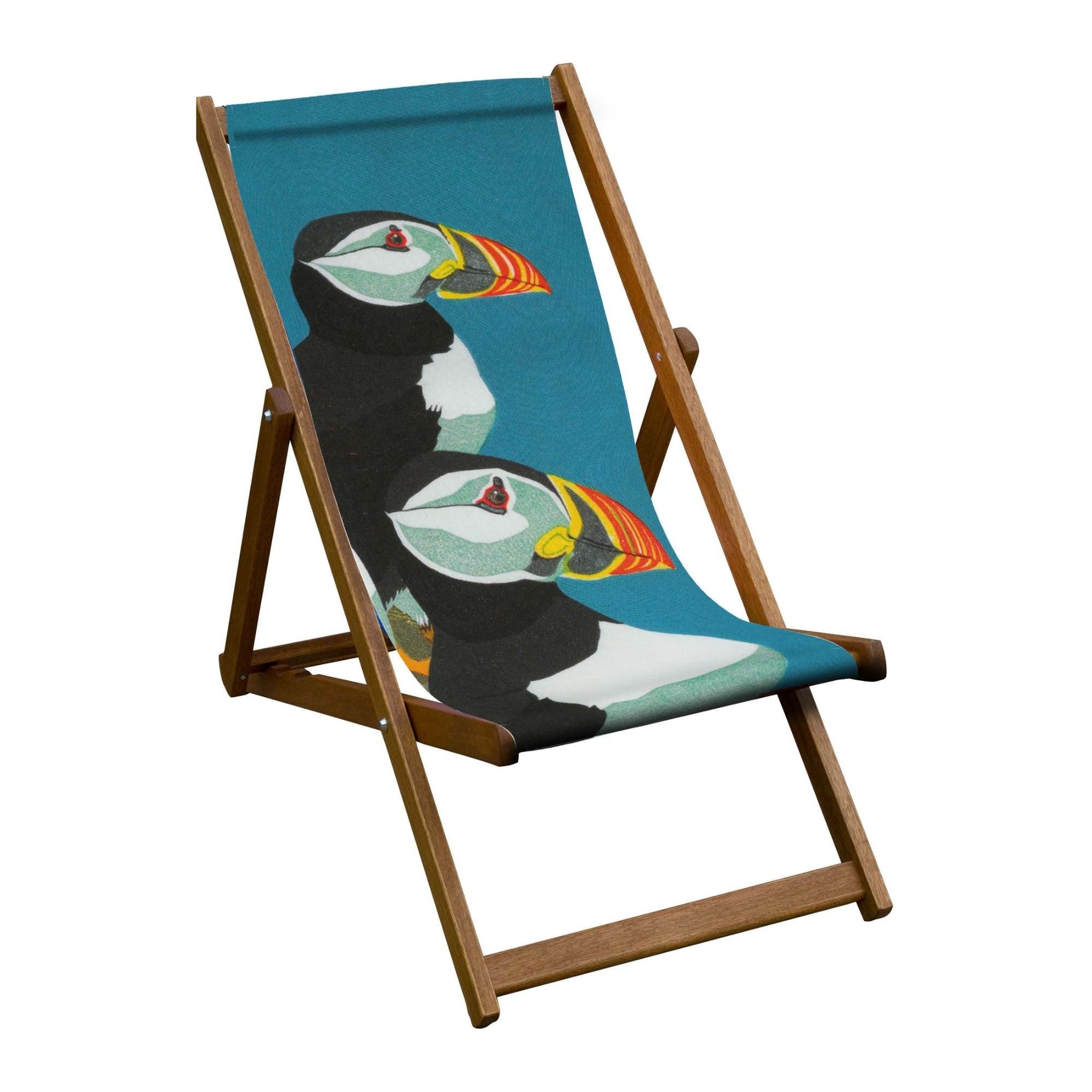 Oiled Birch Garden Deckchair Robert Gilmore Collection