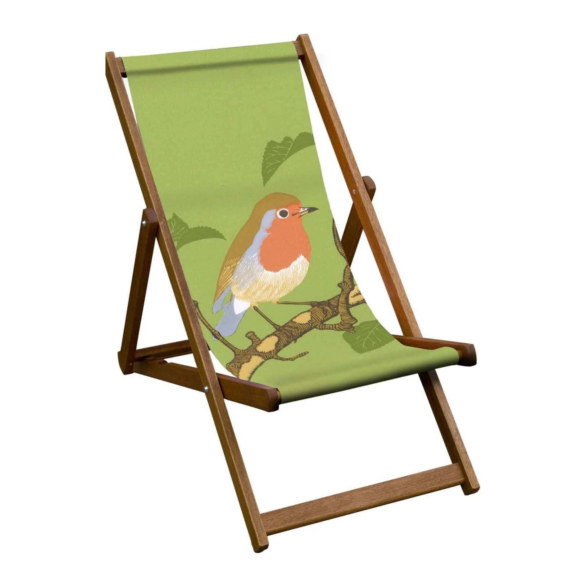 Oiled Birch Garden Deckchair Robert Gilmore Collection