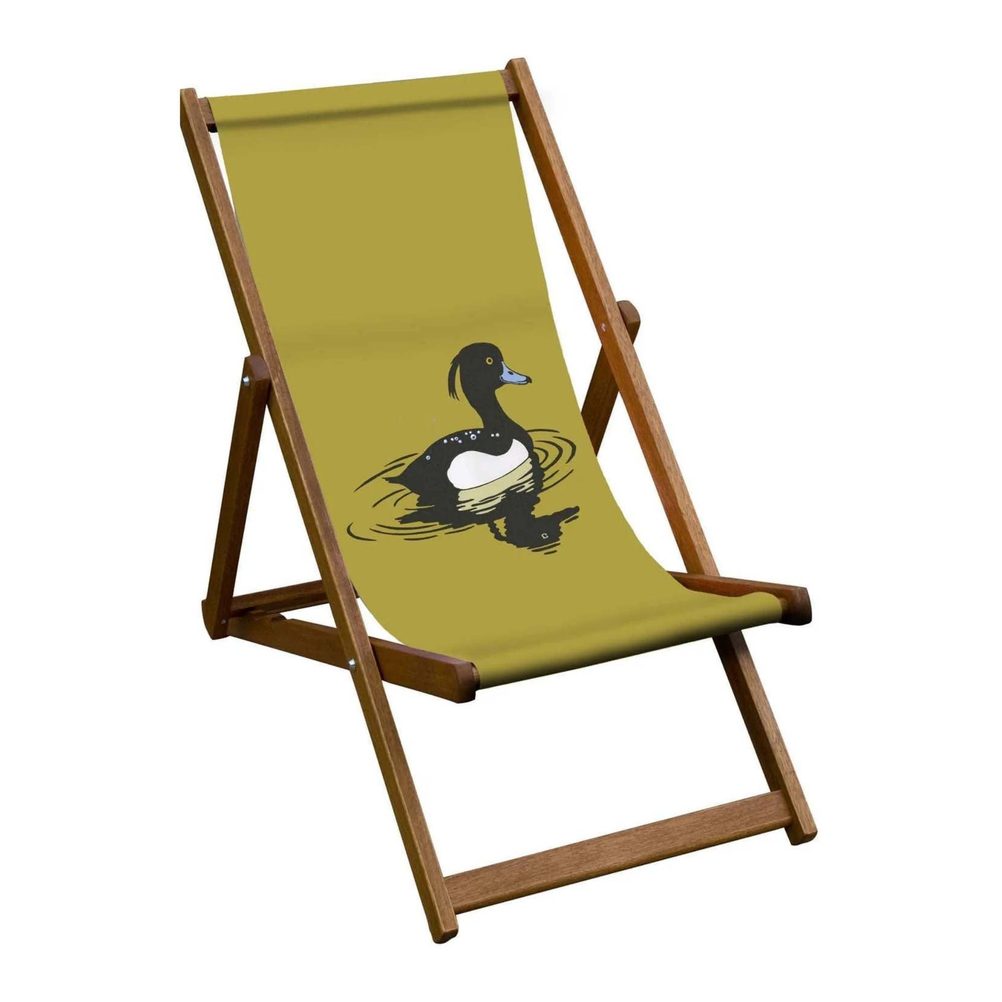 Oiled Birch Garden Deckchair Robert Gilmore Collection