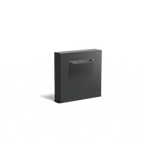Freestanding Aluminium Pond Wall With Blade Waterfall (10136982913217)