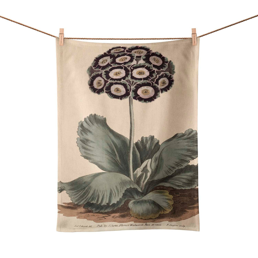 Handmade Cotton Tea Towel Botanical Collection