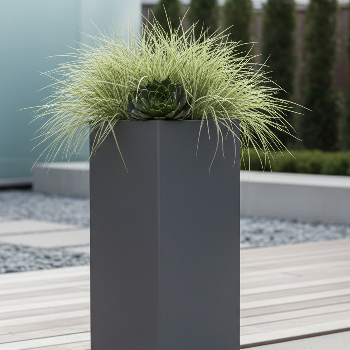 Aluminium Carrez Tower Planter