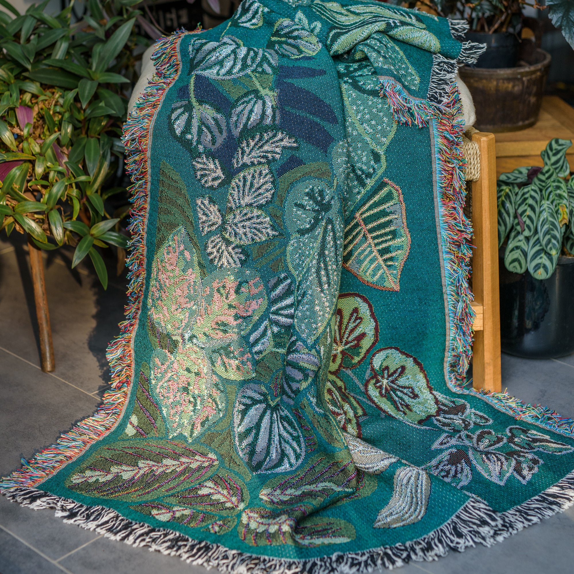 Fluffy Garden Quilted Blanket NCU0NVH784