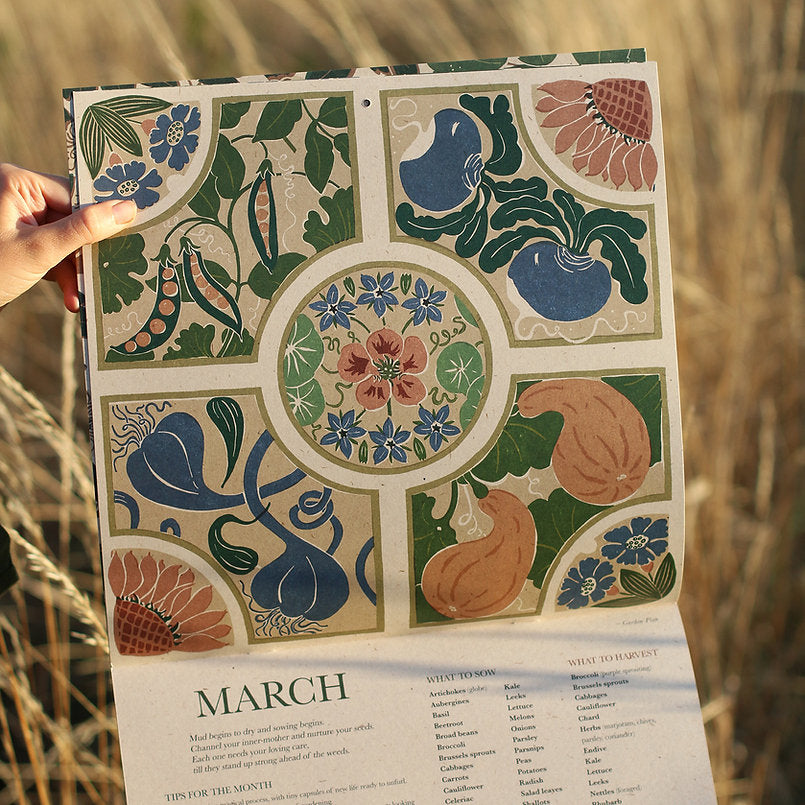 Growing through the seasons 2026 Gardening Calendar