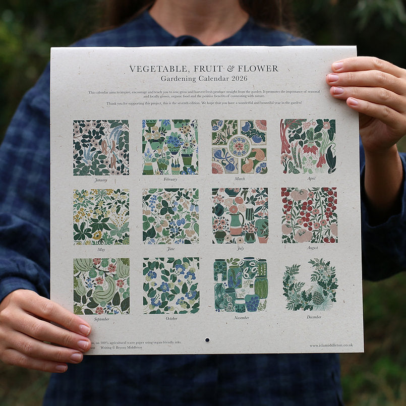 Growing through the seasons 2026 Gardening Calendar