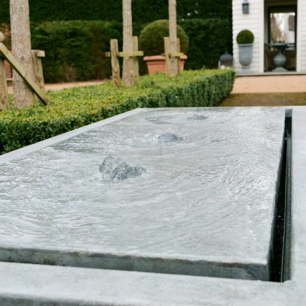 Qube Galvanised Steel Rectangular Water Table