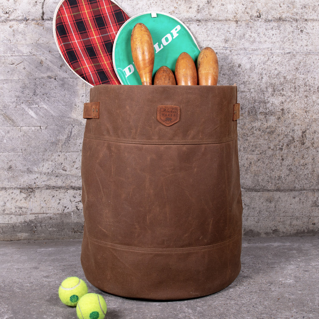 Waxed canvas storage shelter bag (7526038470849)