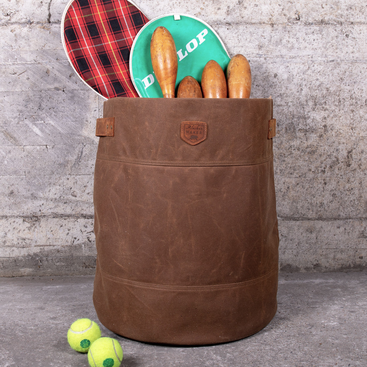 Waxed canvas storage shelter bag (7526038470849)