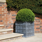 Sienna Square Galvanised Steel Planter (10175678742721)