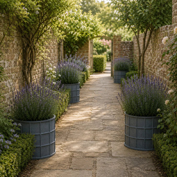 Sienna Wall Galvanised Steel Planter
